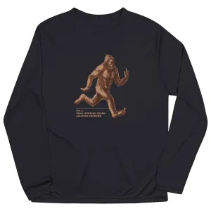 Men's Running Long Sleeve Performance Tee - Trail Running Champ Holiday Style Breathable Performance Wear