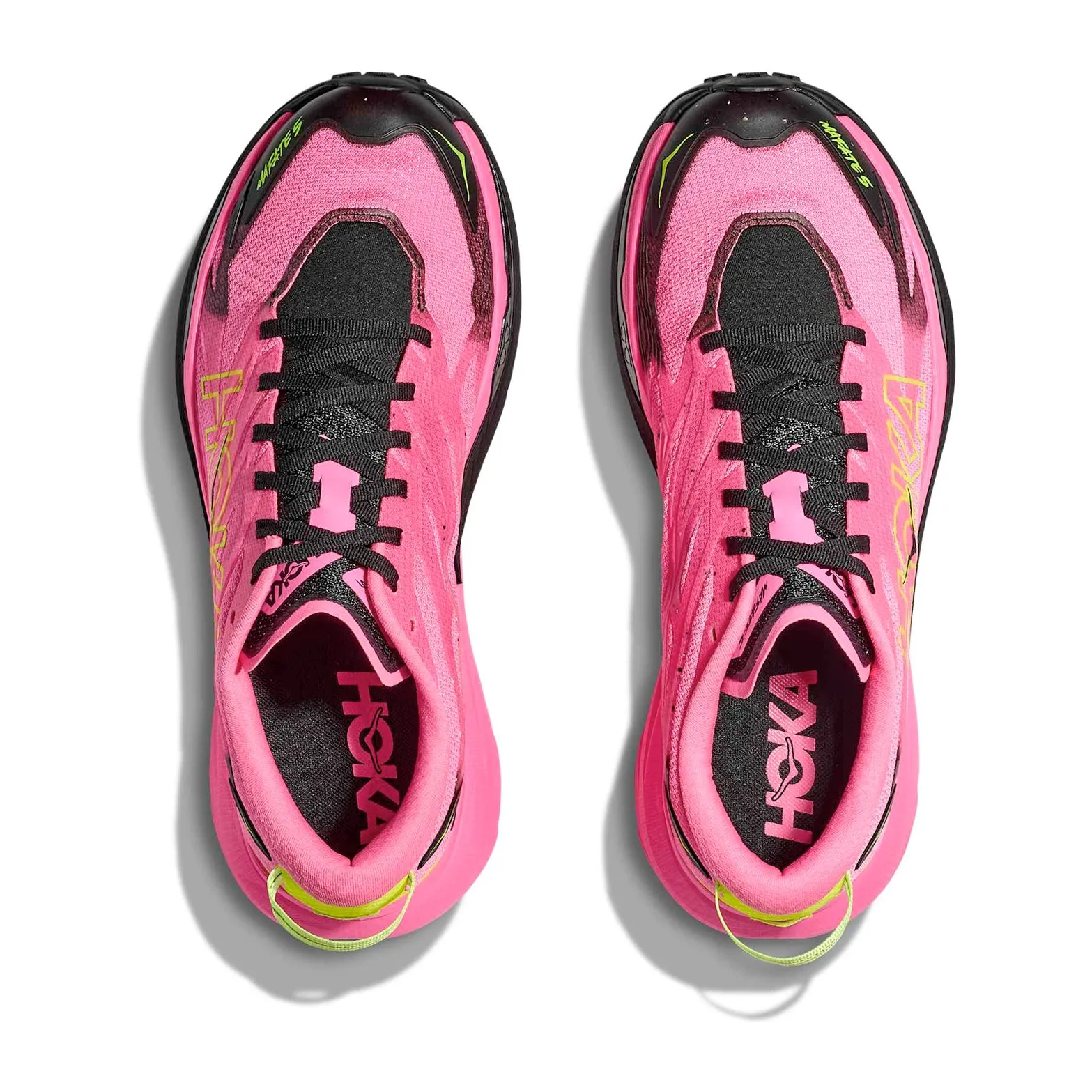 reinforced toe sneakers Dynamic Fit Men's Mafate 5 Trail Running Shoes Neon Rose / Black