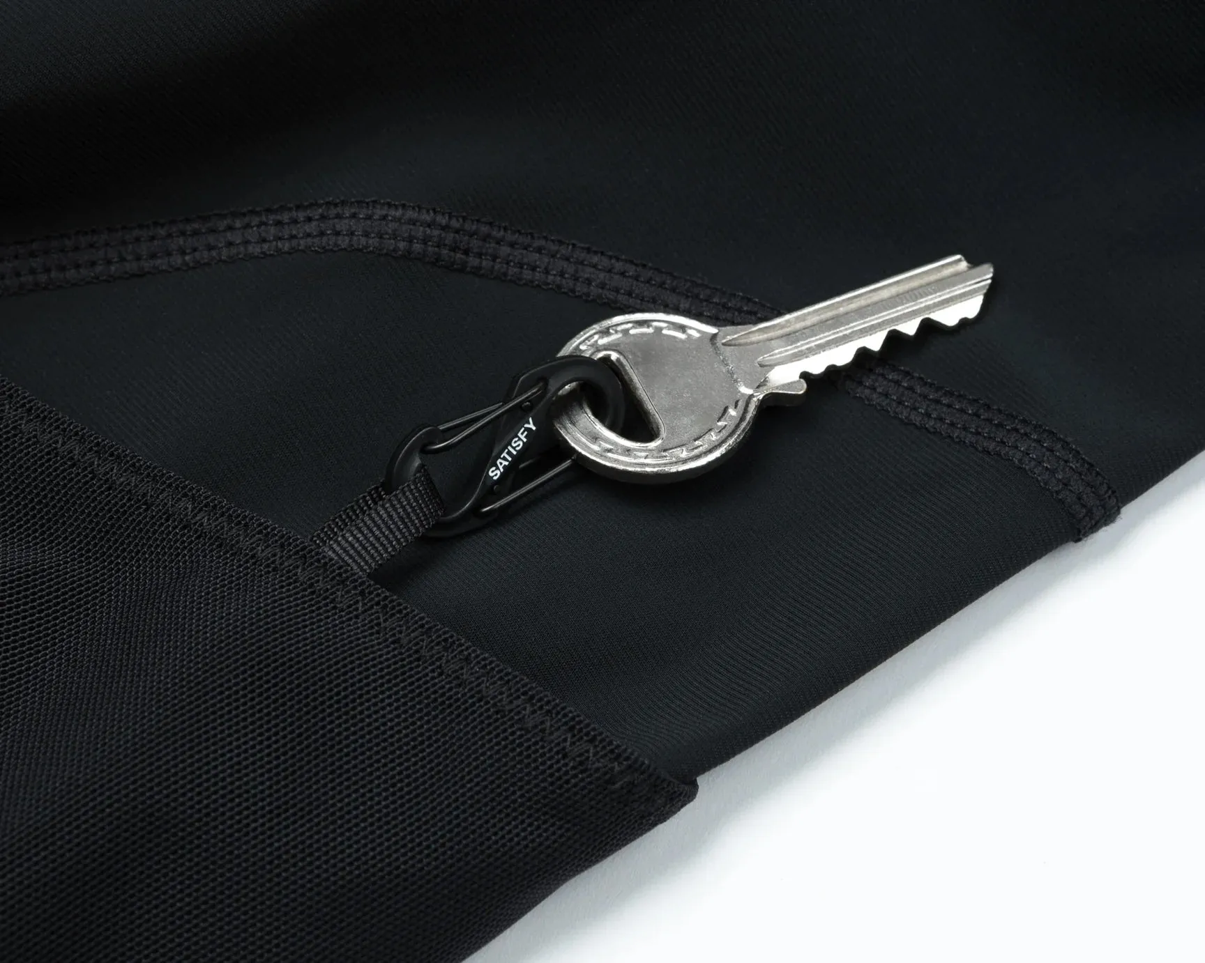 PowerSilk Evo 9 Inch Half Tights Black Durable Stitching