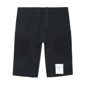 PowerSilk Evo 9 Inch Half Tights Black denim alternative cheering section