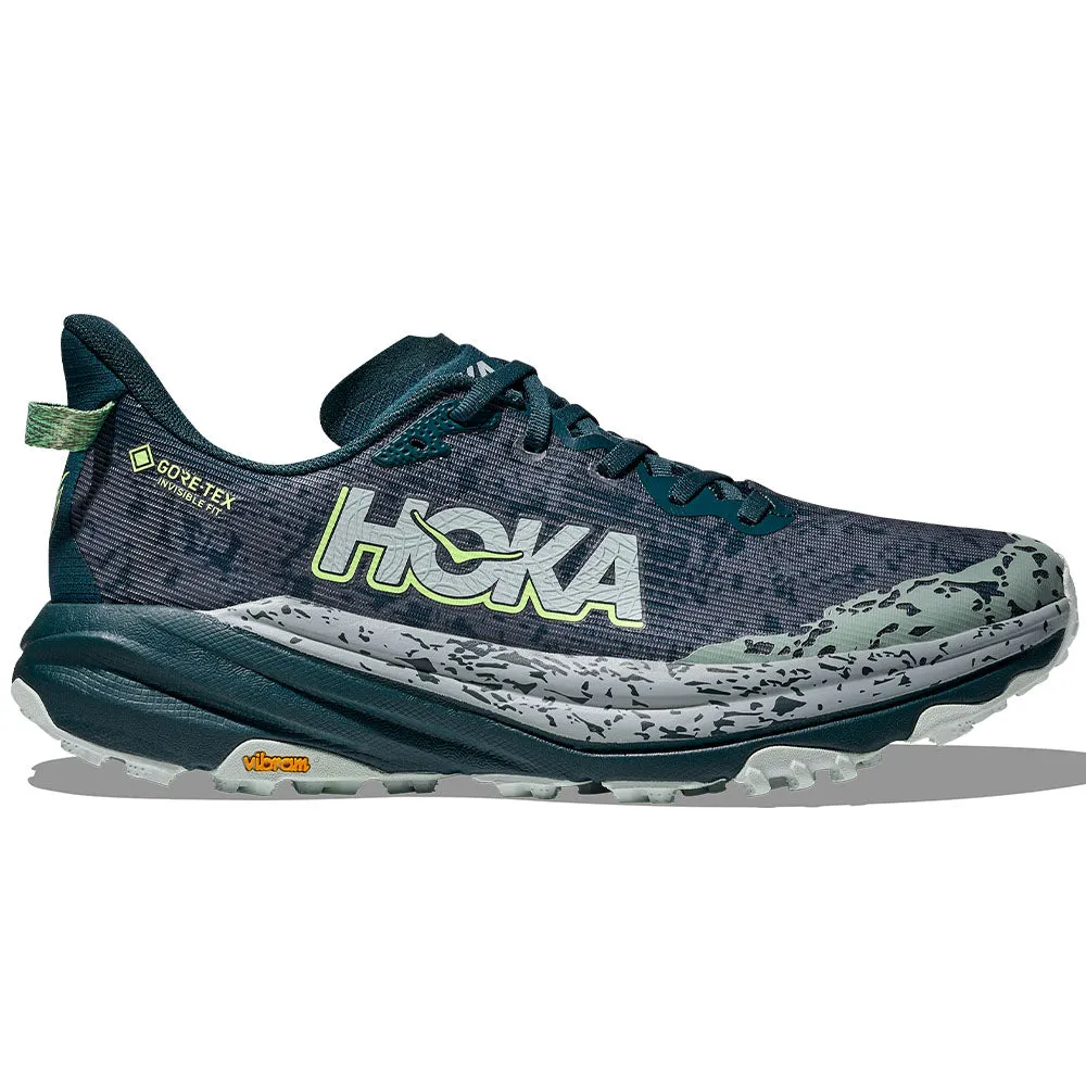 minimalist running sneakers natural gait trail shoes Men's HOKA ONE ONE Speedgoat 6 GTX