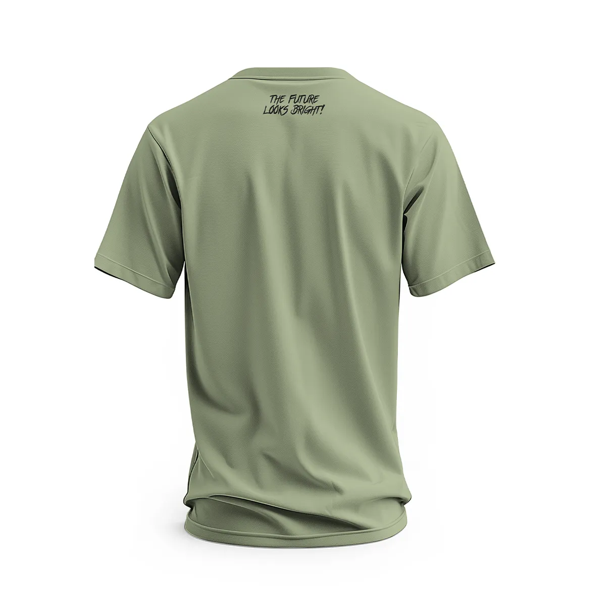 Anti-pilling Allegedly Army Green Short Sleeve T-Shirt